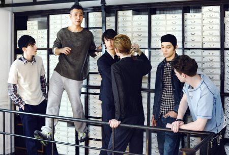 Designer and Models, Group Portrait, GQ Japan